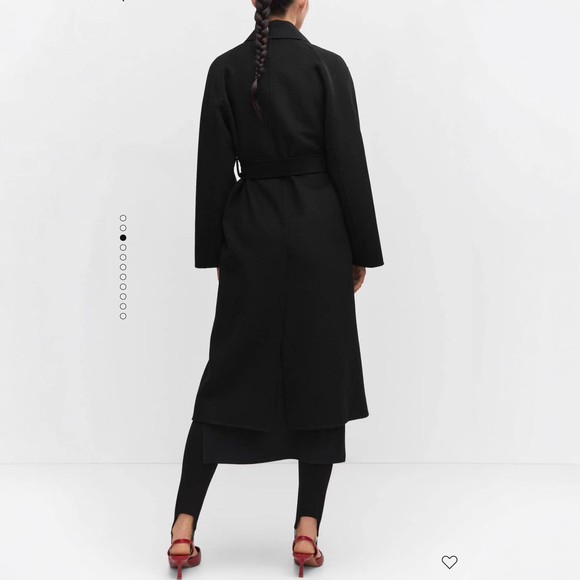 Spanish single ZP women's three-color overcoat