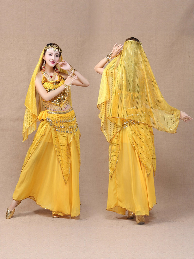 Indian Women's Clothing, Indian Dance Clothing, High-End Dance Exotic Clothing, Belly Dance Performance Clothing, New Style