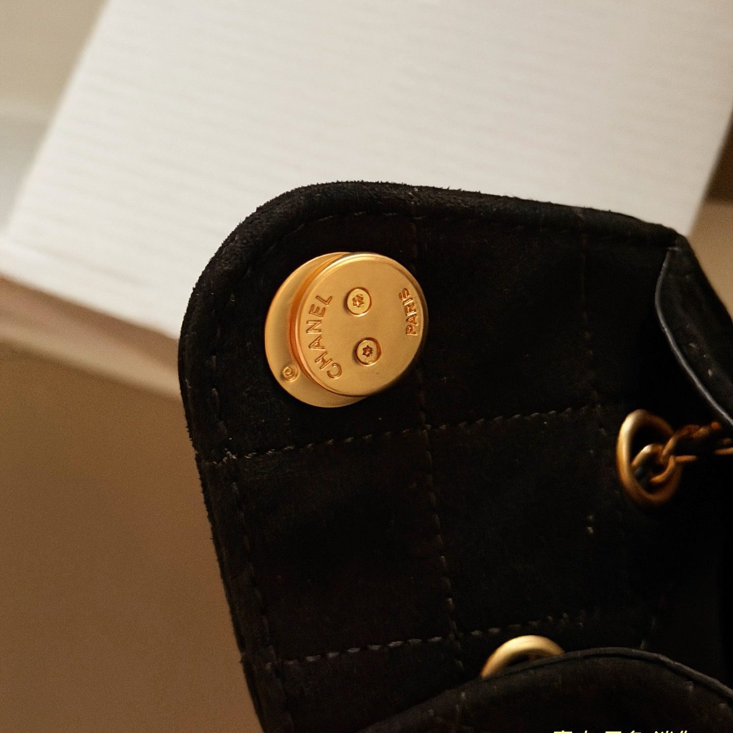 CHANEL 25 BLACK 22CM*15CM