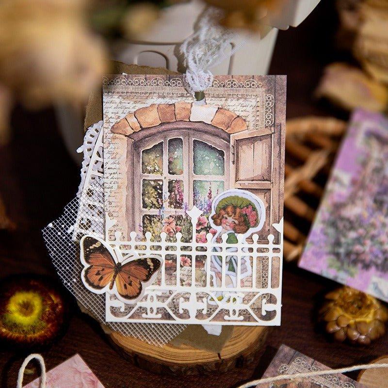 2151 Paper material Passing by Your Window Series