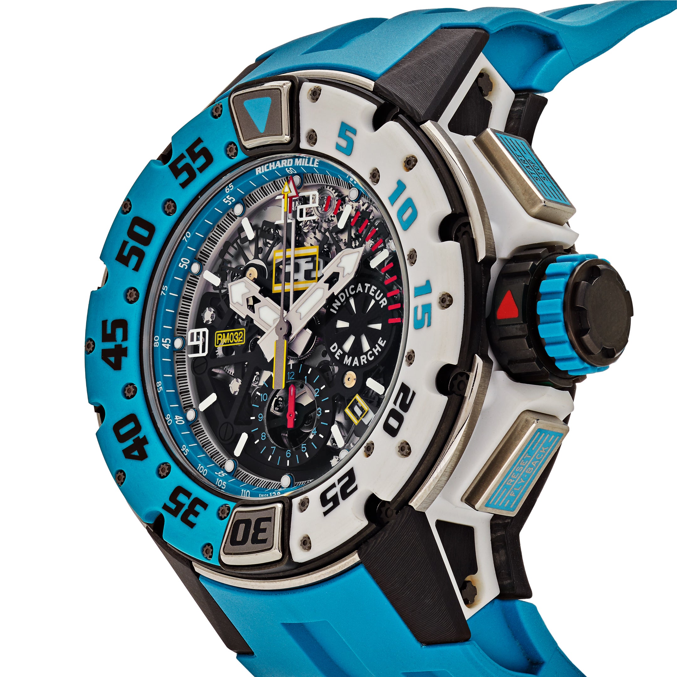 Richard Mille RM032 Automatic Flyback Chronograph Les Voiles de Saint Barth Limited to 120pcs【1:1 Replica】