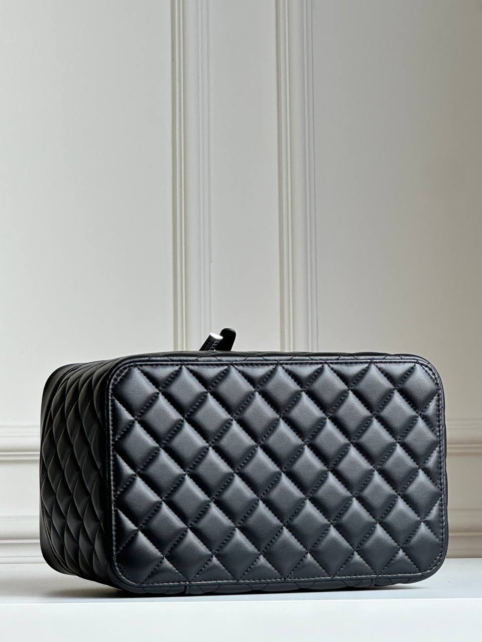 CHANEL Large Quilted Lambskin Vanity