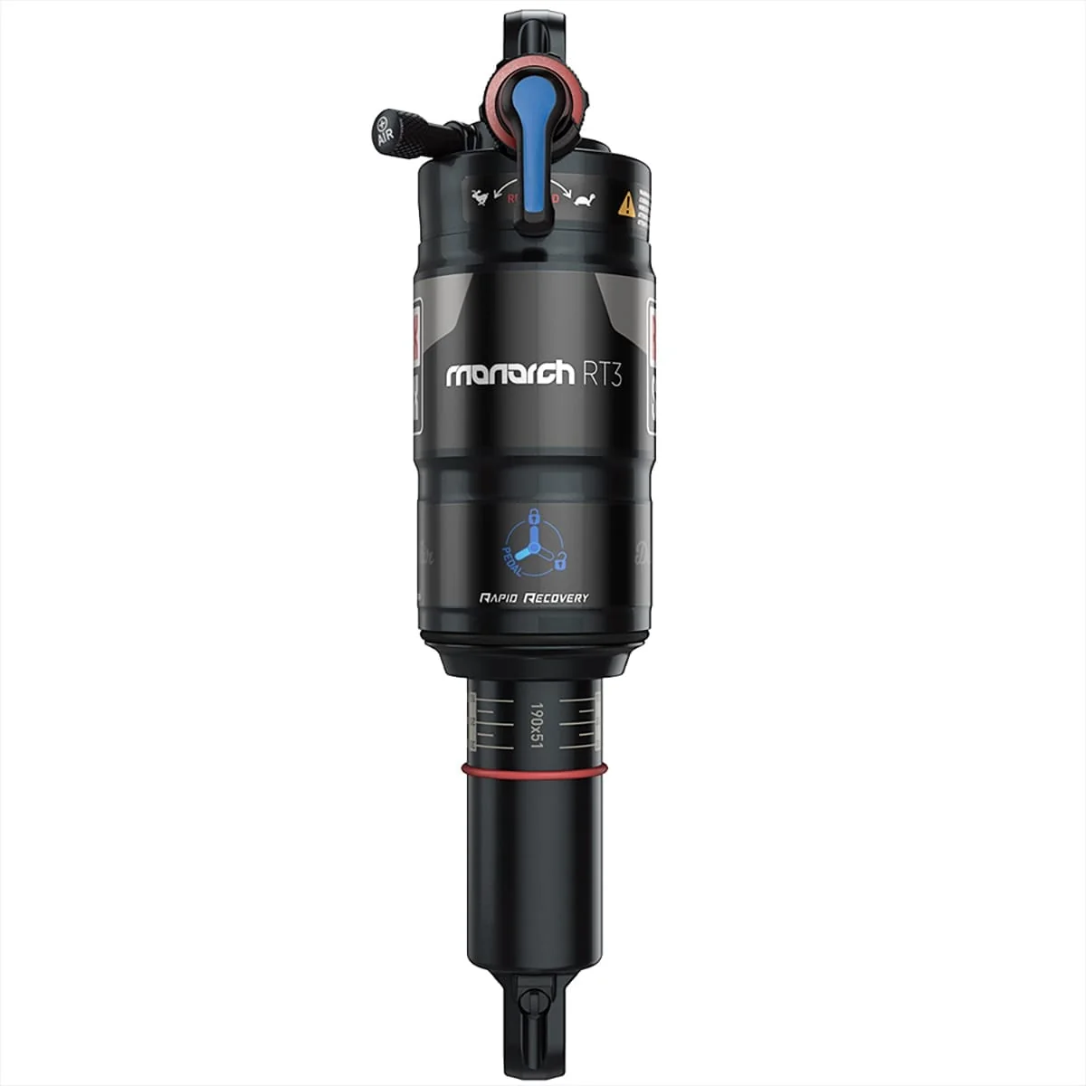 Amortisseur ROCKSHOX MONARCH RT3 Auto Sag Mid Reb/Mid Comp (pour Specialized Stumpjumper 27/29 2016. Rhyme 27/27+ 2016)