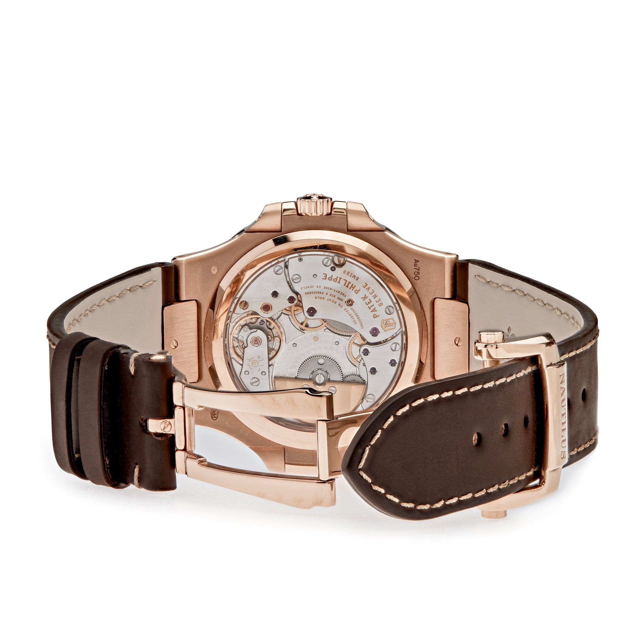 Patek Philippe Nautilus Moon Phase Rose Gold 5712R-001【1:1 Replica】