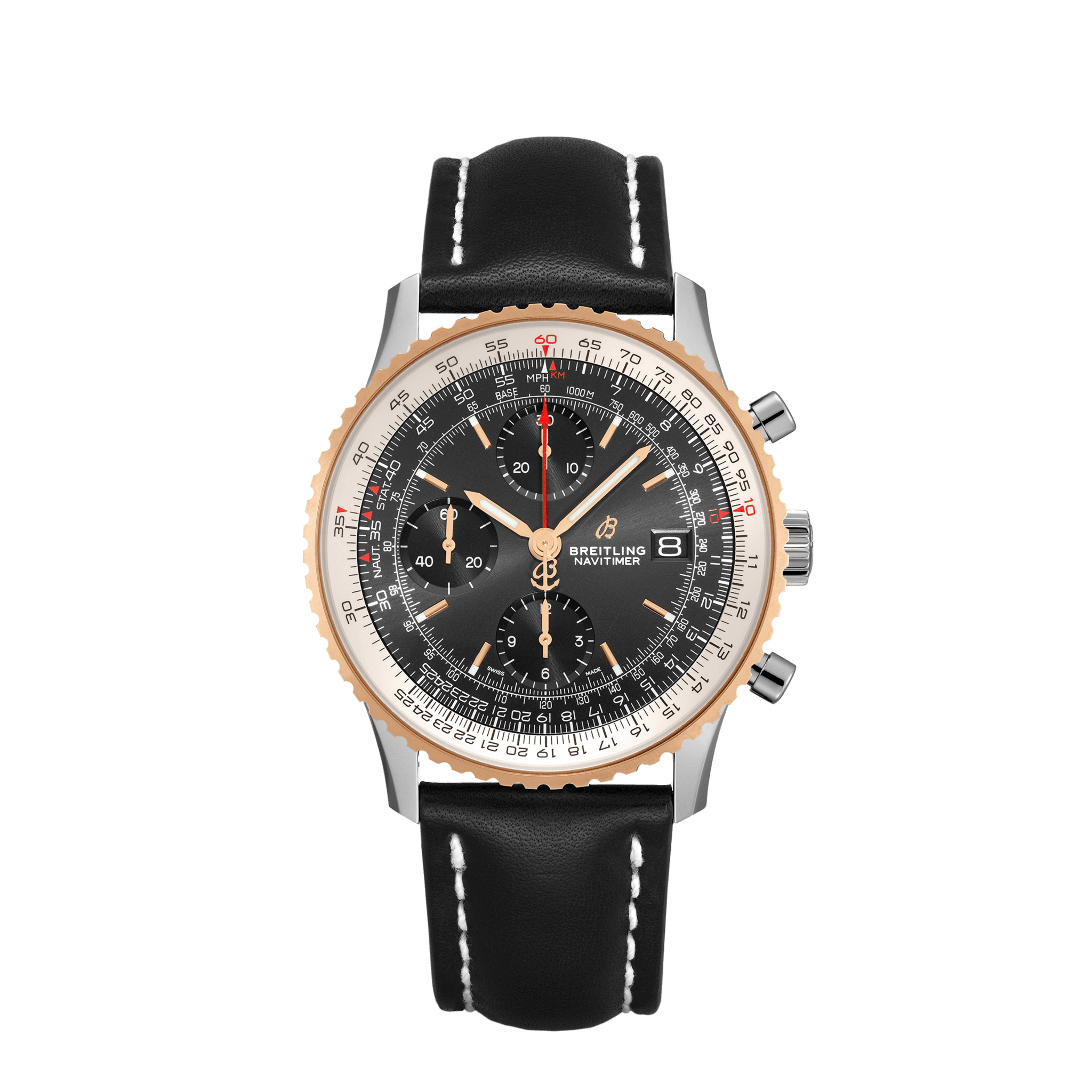 Breitling Navitimer 41 steel and gold U13324211B1X1【1:1 Replica】
