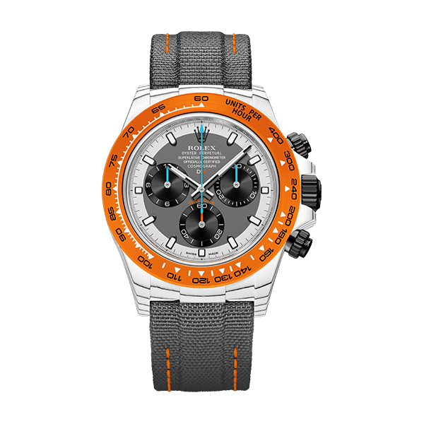 ROLEX Diw Daytona quartz fiber ocellaris  40mm oyster black【1:1 Replica】