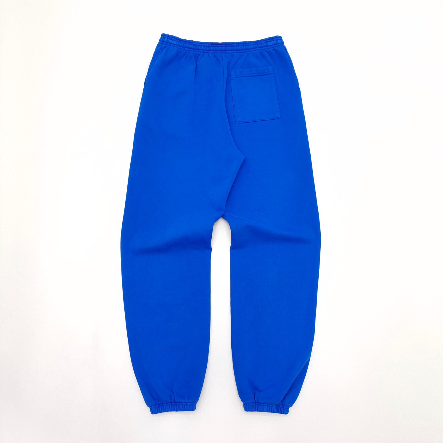 1:1 Best Quality Side Yellow Letters Pants Blue
