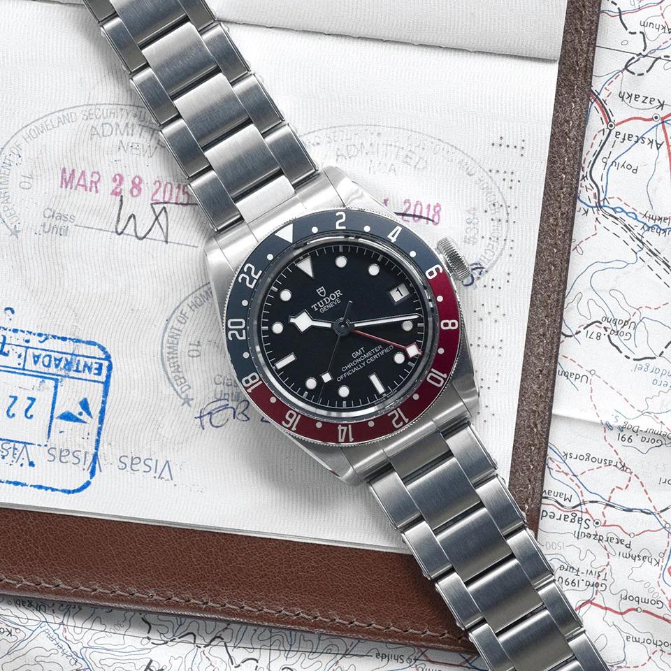 TUDOR Black Bay GMT 41mm Steel【1:1 Replica】