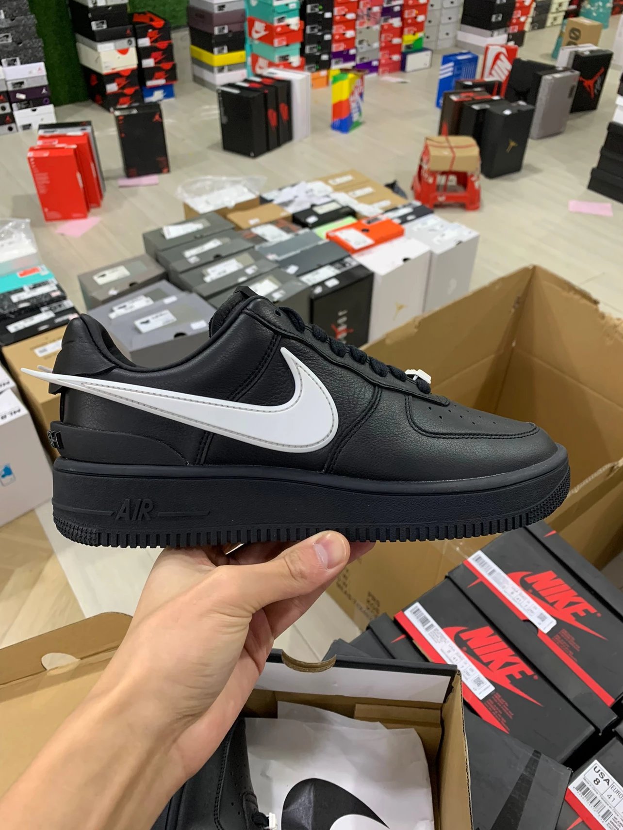 Air Force 1 & AMBUSH Sneakers Black