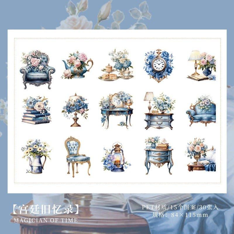 1021 Italian bird prt sticker pack time magician