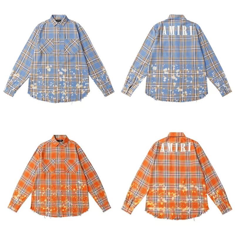 AMIRI Shirt Checker Jacket 2 Colors