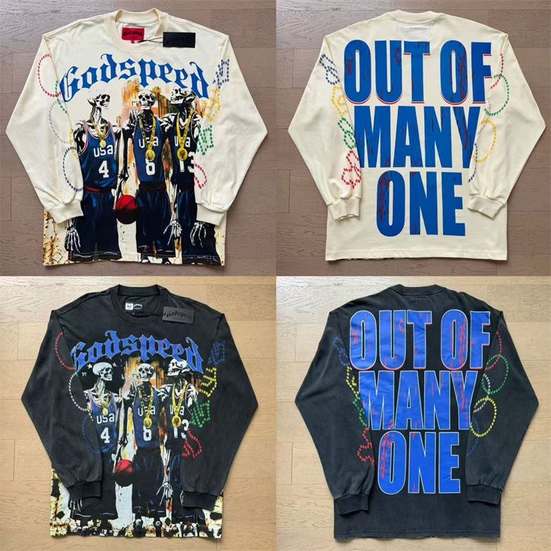 Godspeed 3 Skull Player Long sleeve 2 Colors