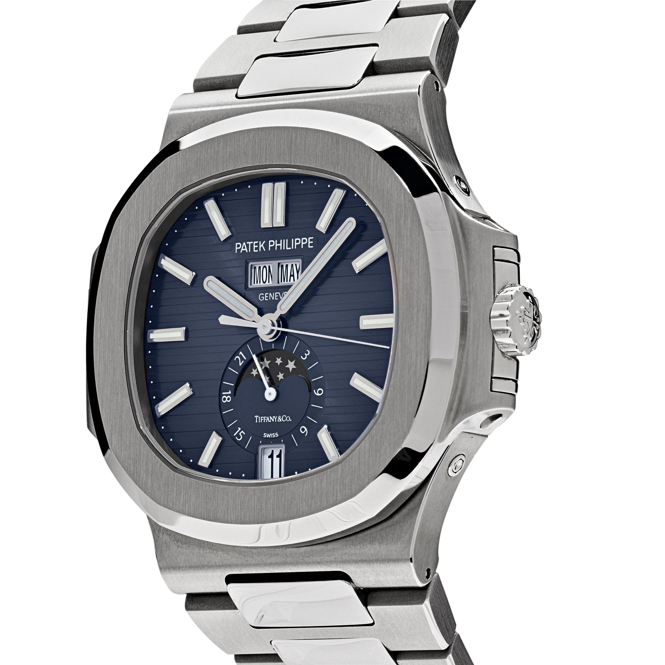 Patek Philippe Nautilus Steel Tiffany & Co. Blue Dial 40mm 5726/1A-014【1:1 Replica】