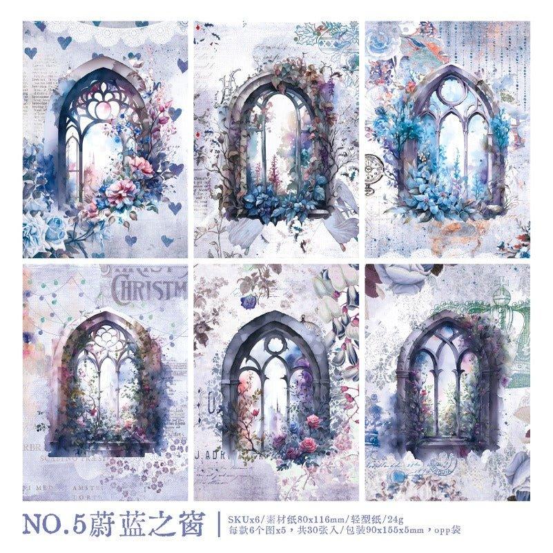 2151 Paper material Passing by Your Window Series