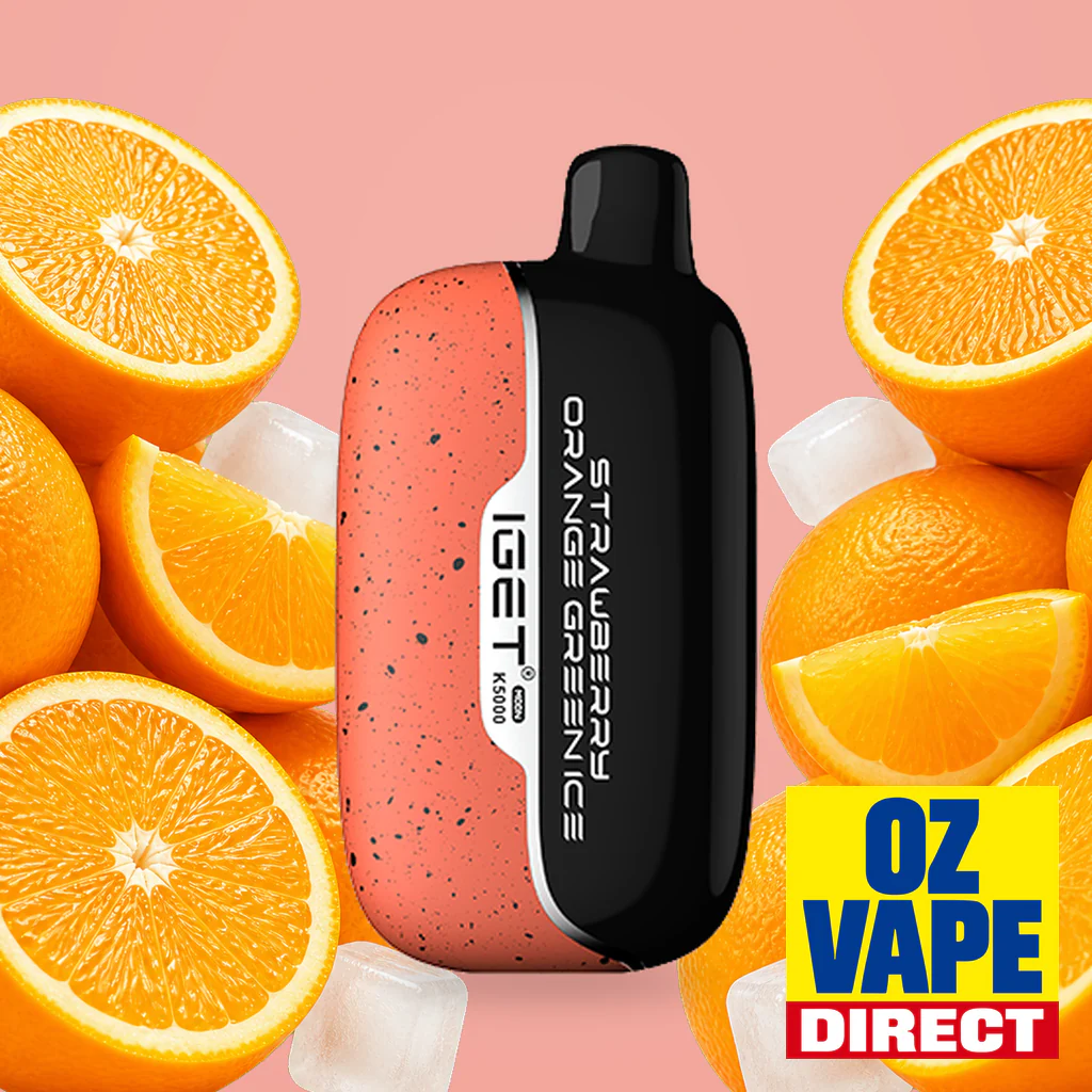 Strawberry orange green ice
