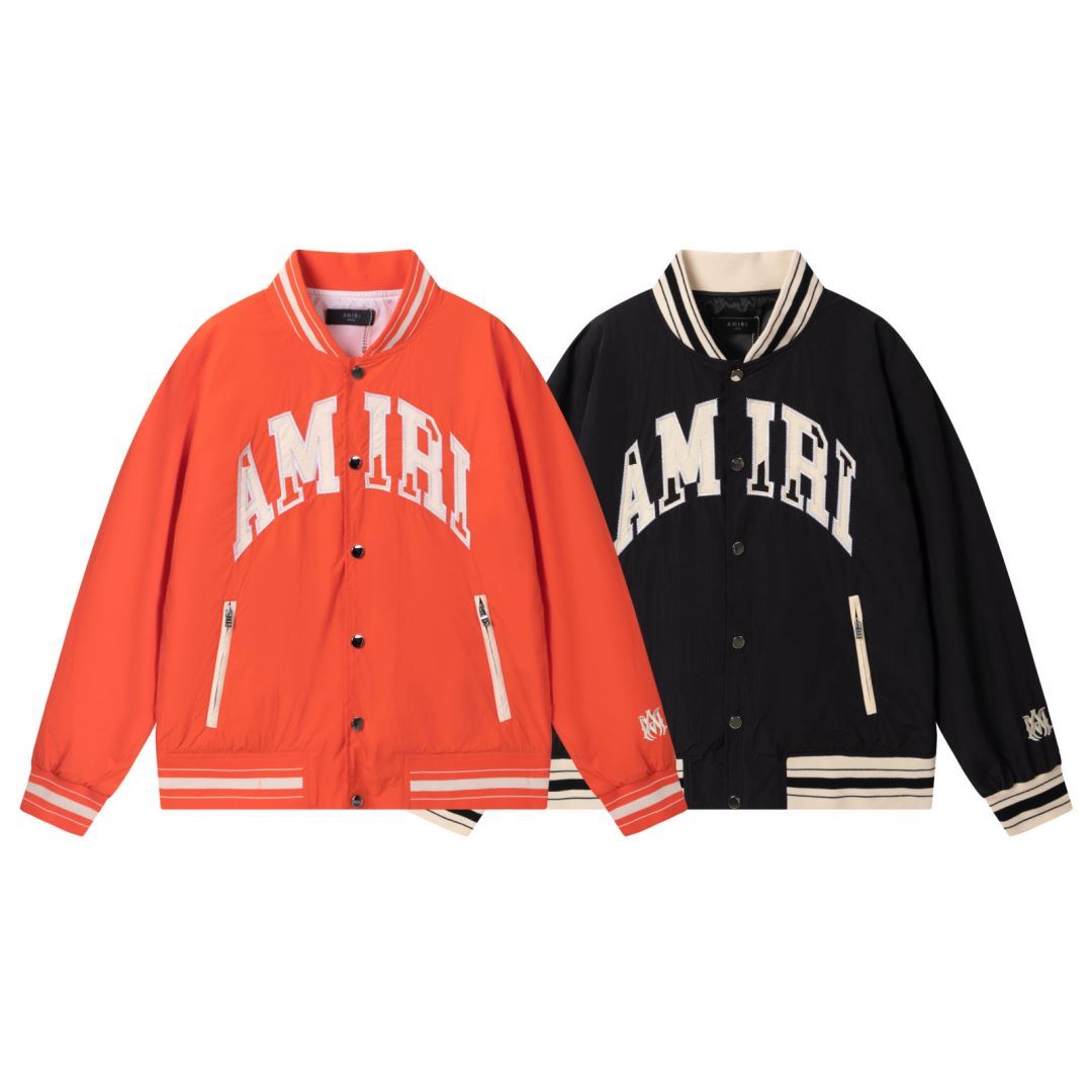 Amiri Circle Logo Letters Jacket 2 Colors