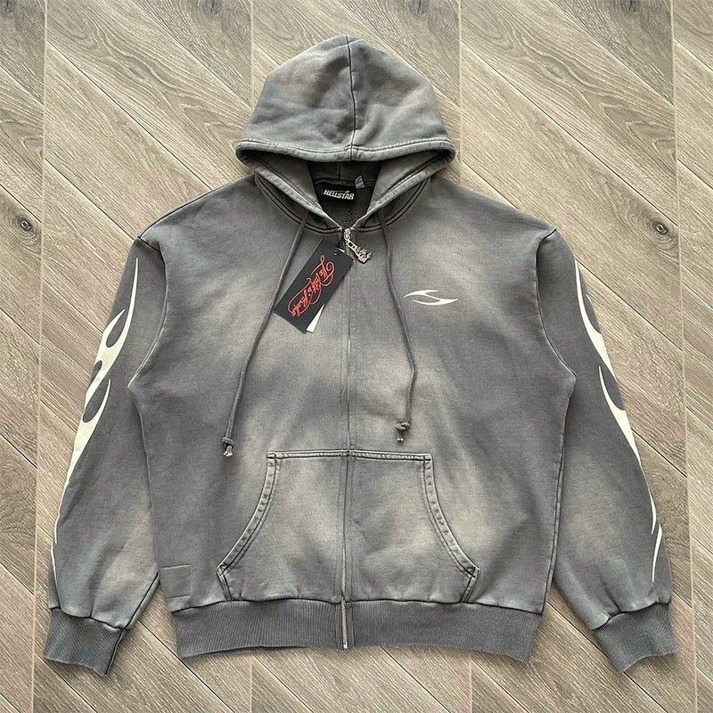 Hellstar Studios ZipUp Hoodie Zipwash Hoodie
