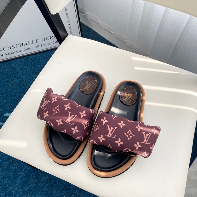 LV Pillow Casual Slippers Slide Sandal