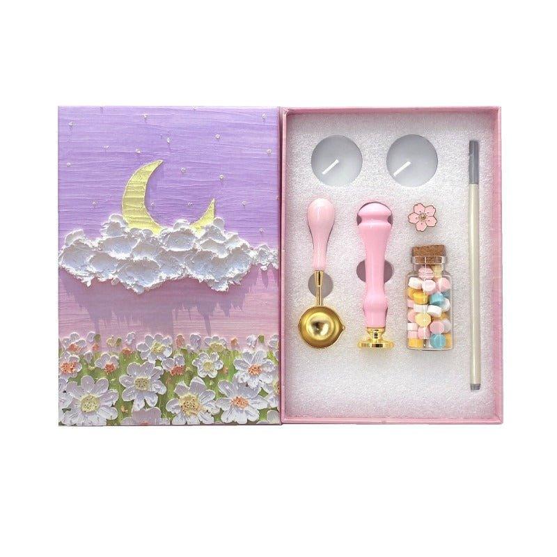 5018  Gift Set Oil Painting Fire Paint Wax Grain