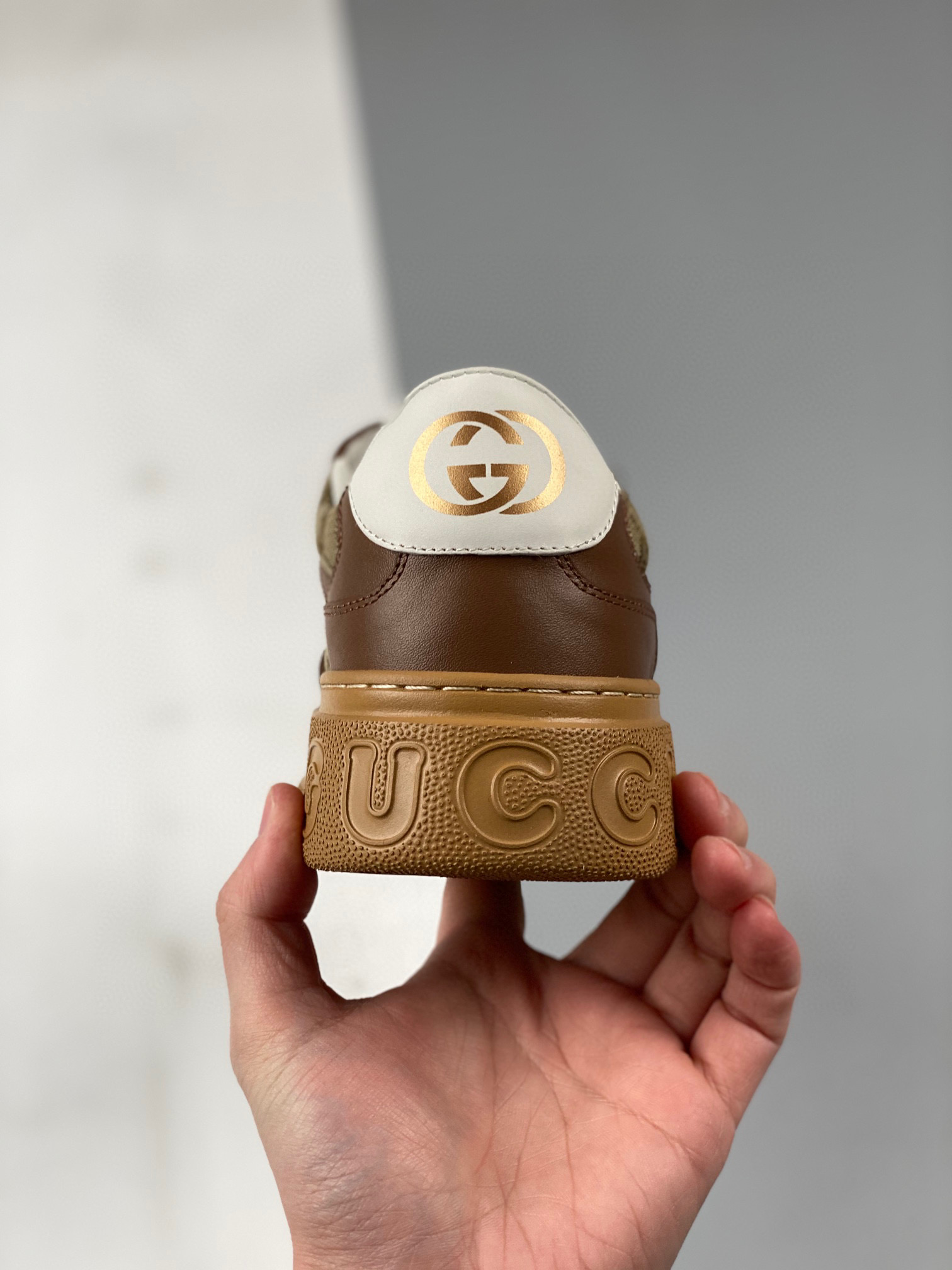 Gucci Screener GG Sneaker Brown