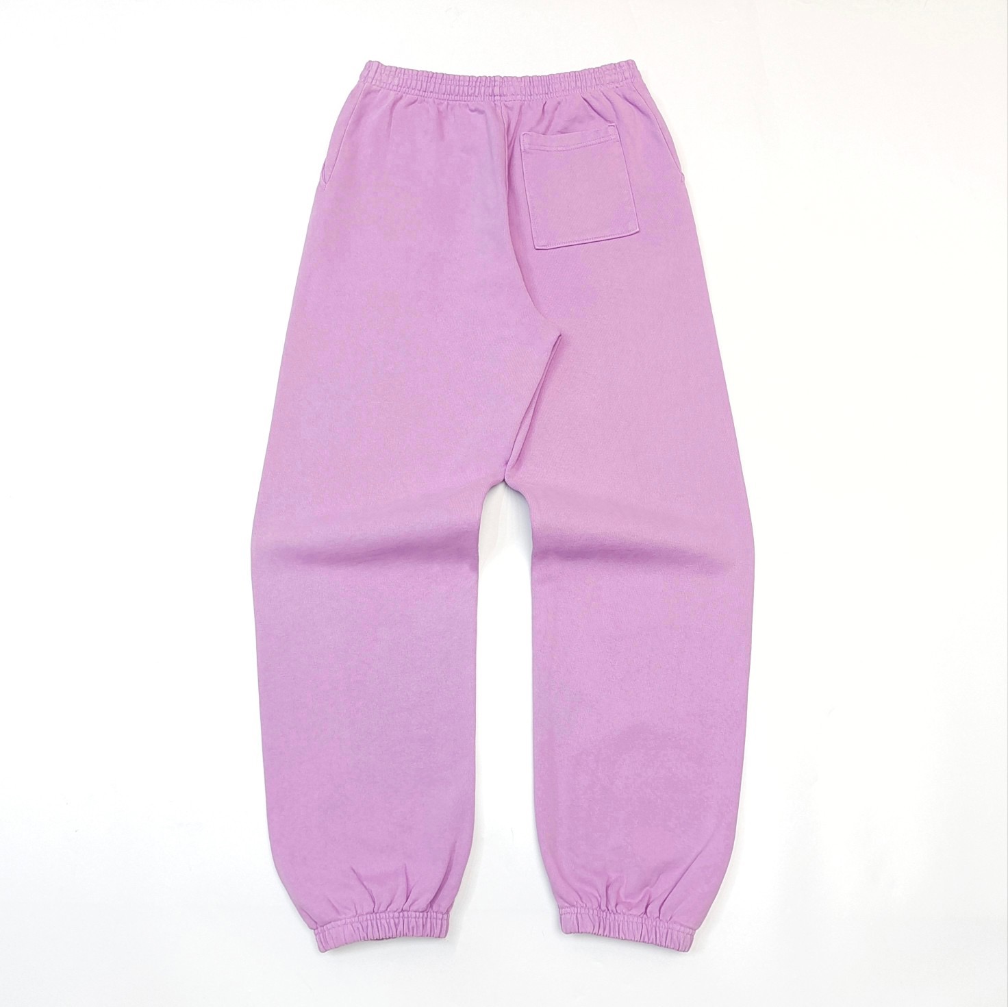 1:1 Best Quality Side Black Letters Pants Purple