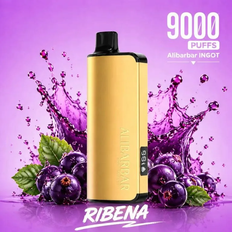 ALIBARBAR INGOT 900O Puffs 【Limited Edition】- 13 Flavors