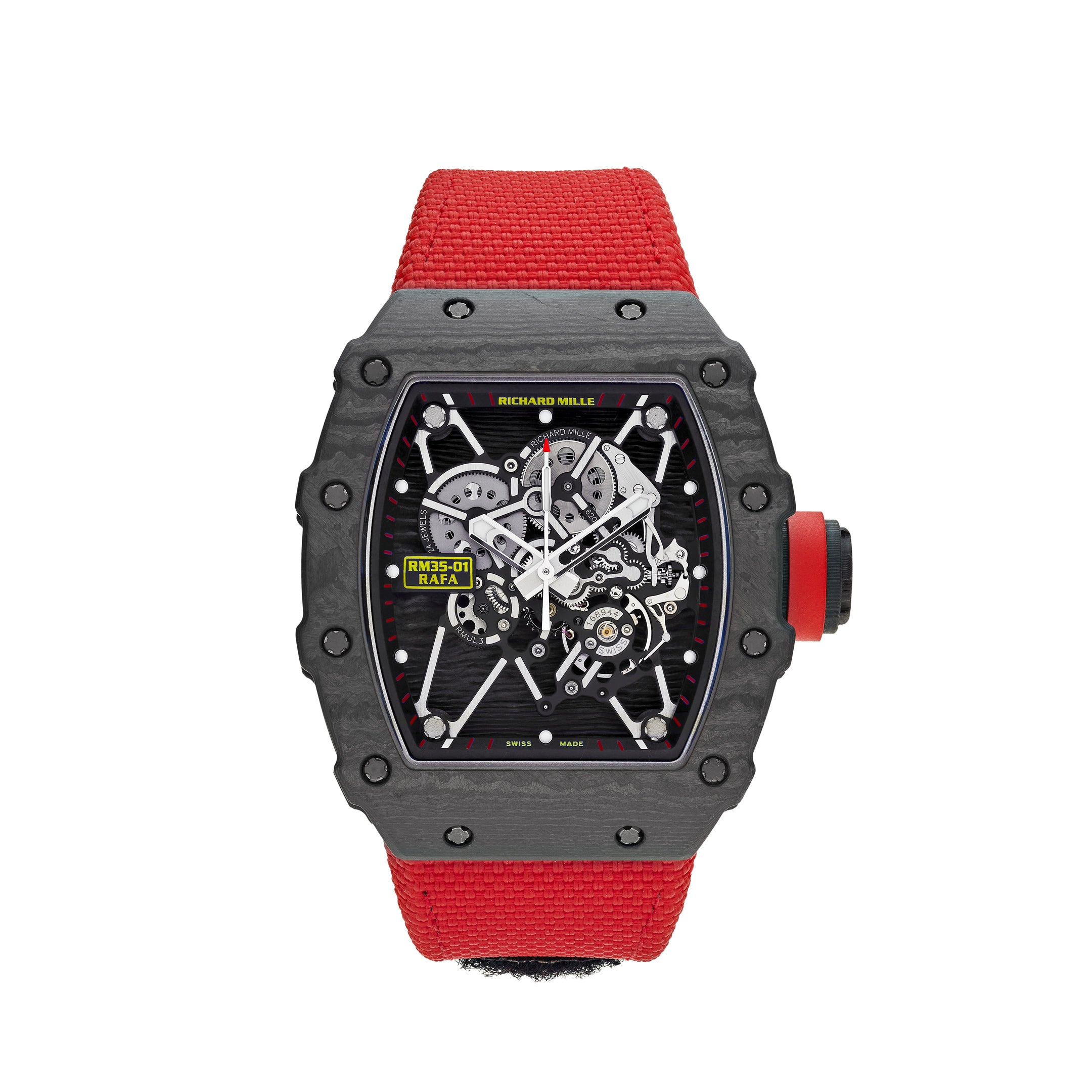 Richard Mille Rafael Nadal Black NTPT Carbon RM35-01【1:1 Replica】