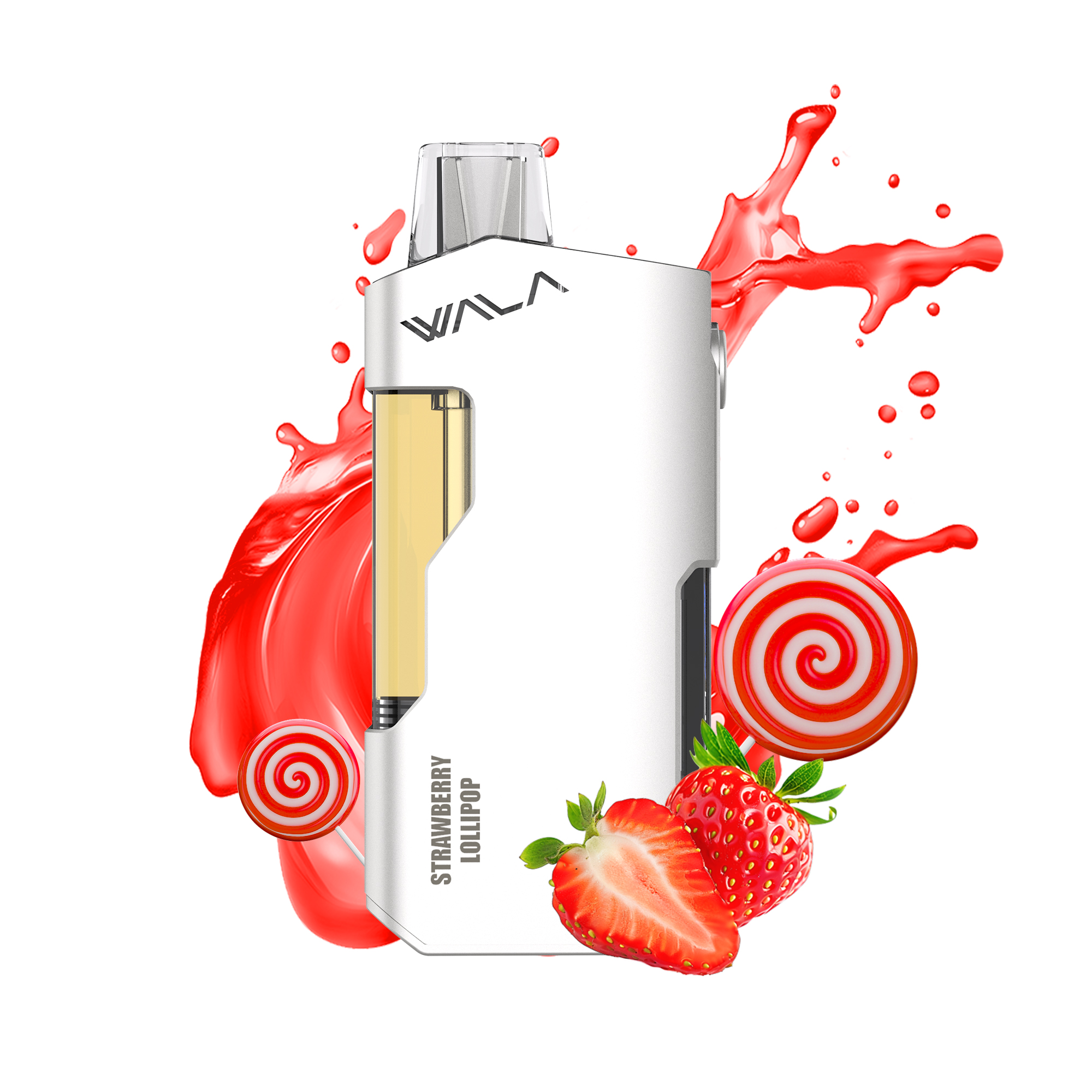 WALA YO 18000 PUFFS-STRAWBERRY LOLLIPOP