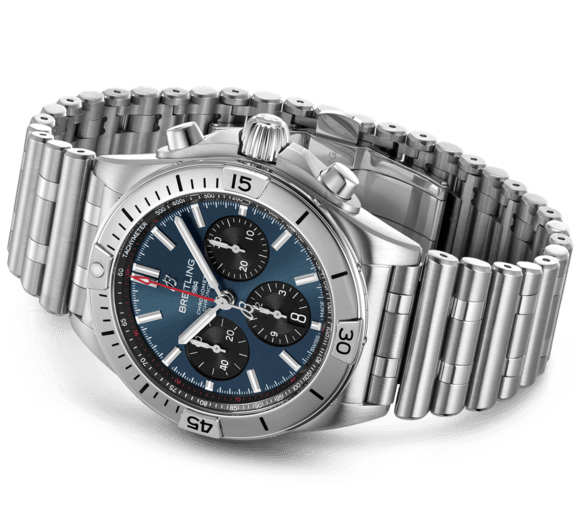 Breitling Watch Chronomat B01 42 Blue Bracelet【1:1 Replica】