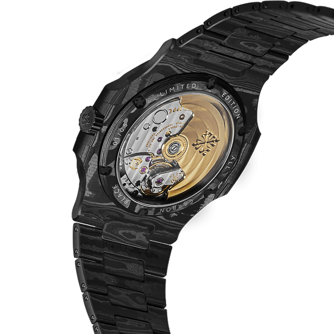 Patek Philippe Nautilus DiW ALL CARBON BLACK 5711【1:1 Replica】