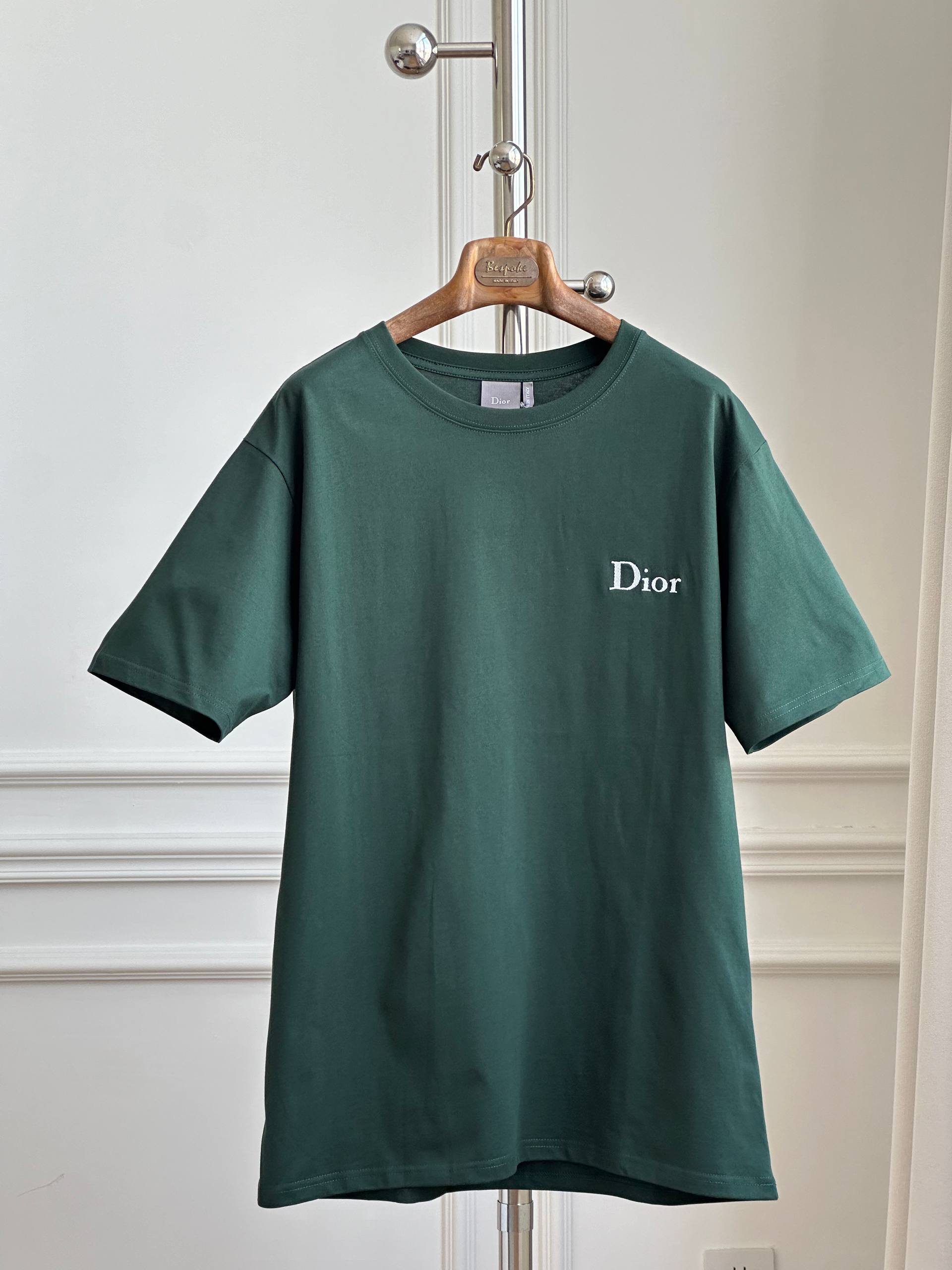 Dior Handwritten Logo Relaxed Fit T-Shirt
