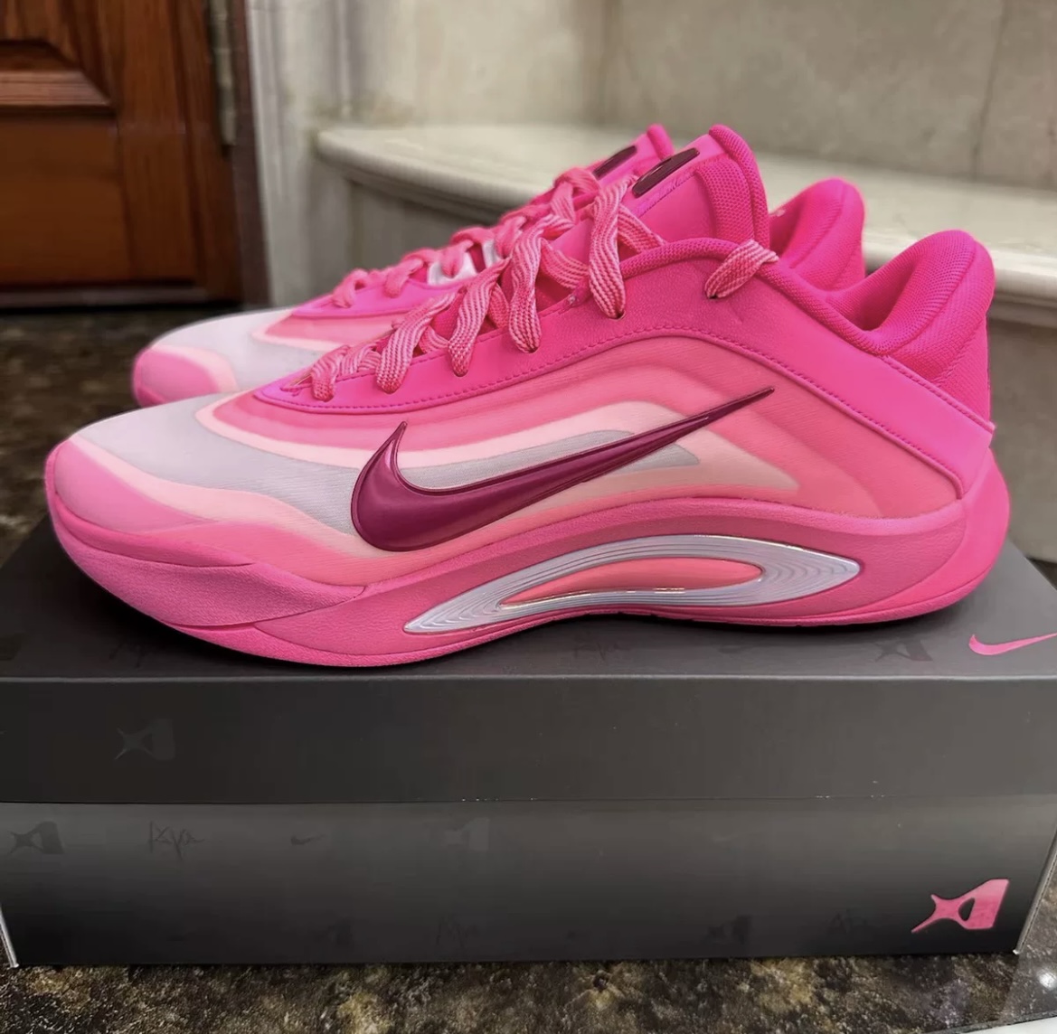 NK A' ONE Sneakers Pink Aura