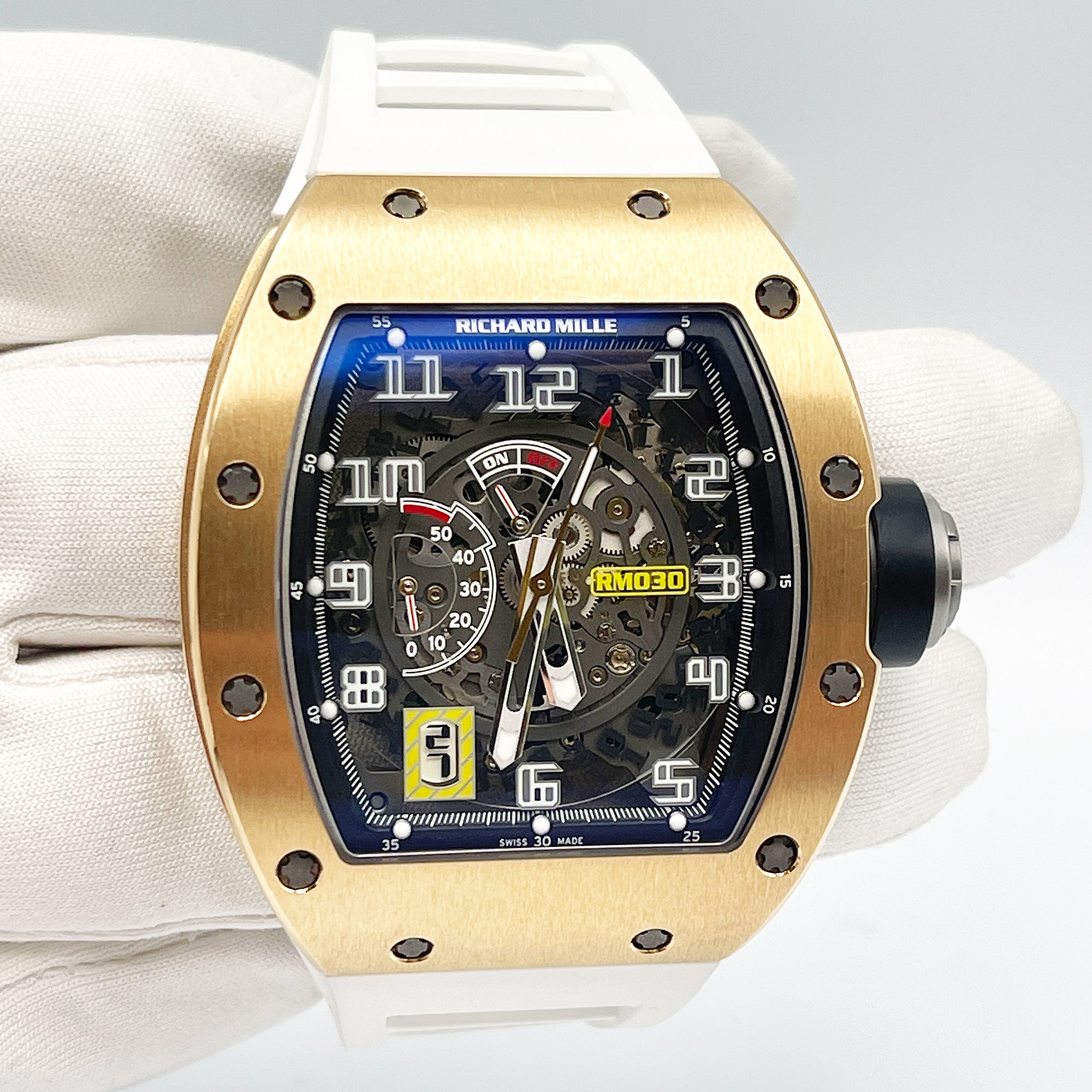 Richard Mille Rose Gold & Titanium RM030【1:1 Replica】