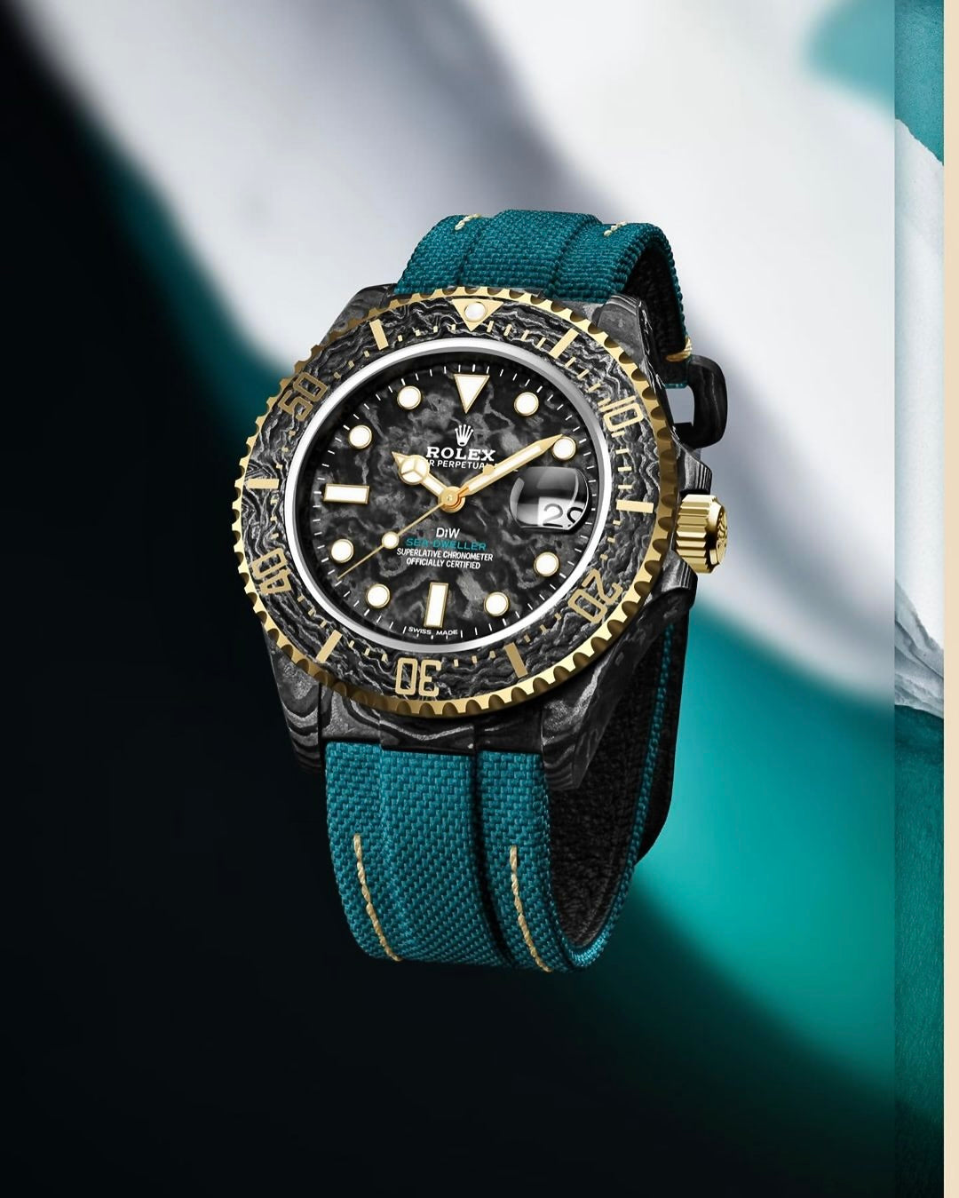 DiW Rolex Sea Dweller TURQUISE【1:1 Replica】