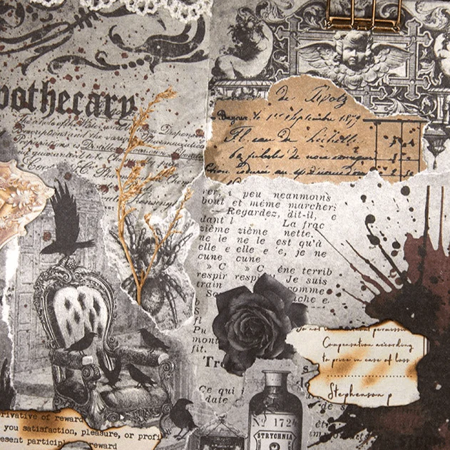 2028 Plain Paper Castle Darkness Collection