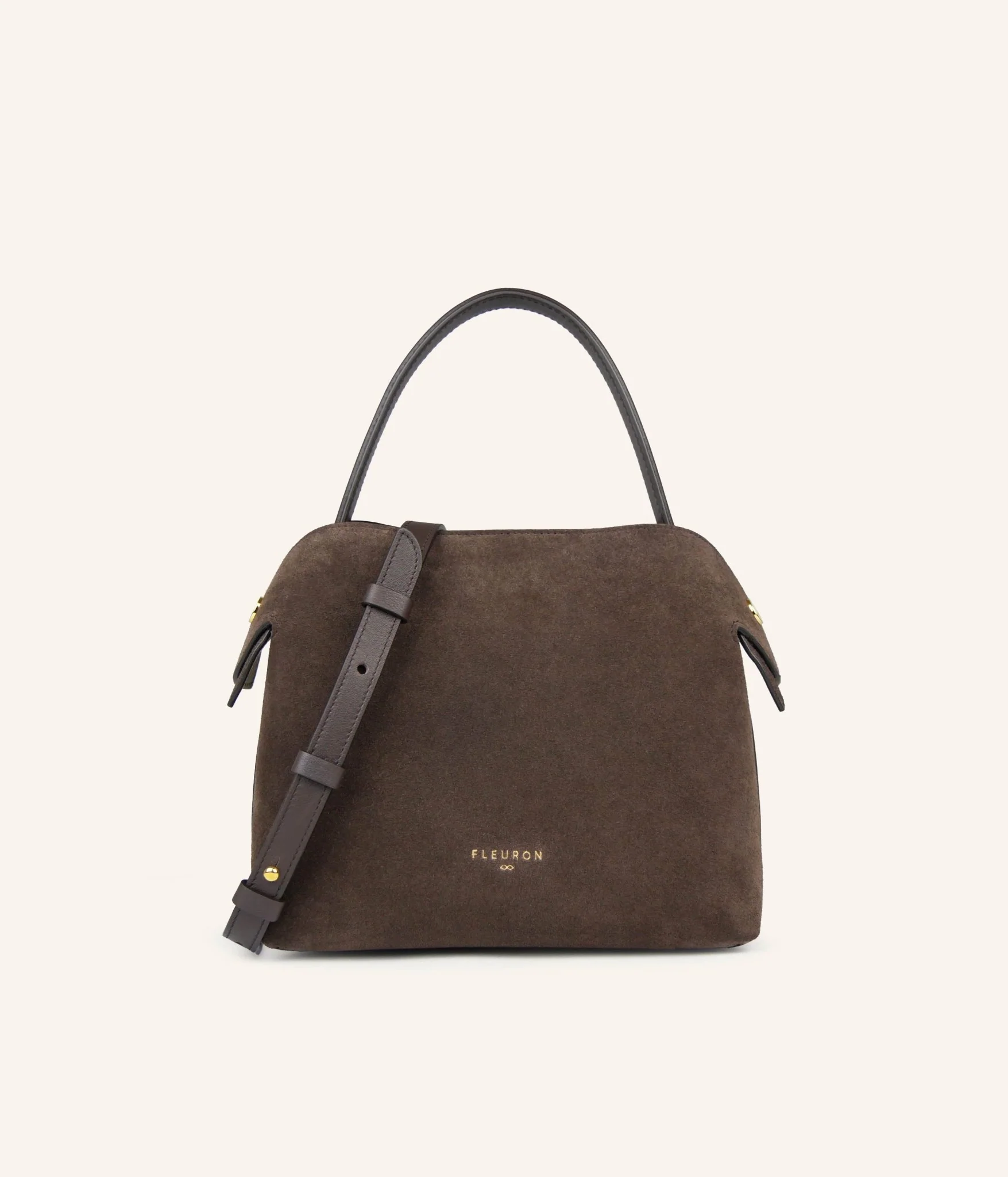 Medium Swann | Suede Moka