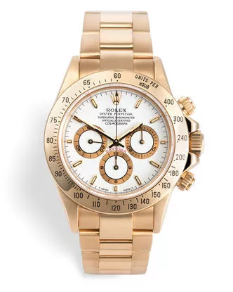 Rolex Cosmograph Daytona 116508 40mm 18ct Yellow Gold Automatic White Dial【1:1 Replica】