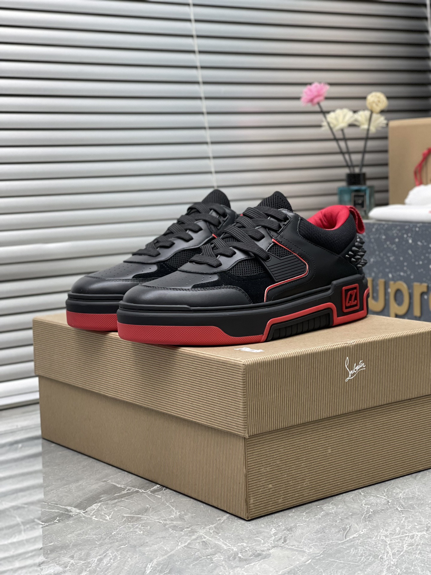 Christian Louboutin Astroloubi Sneakers Unisex Style.