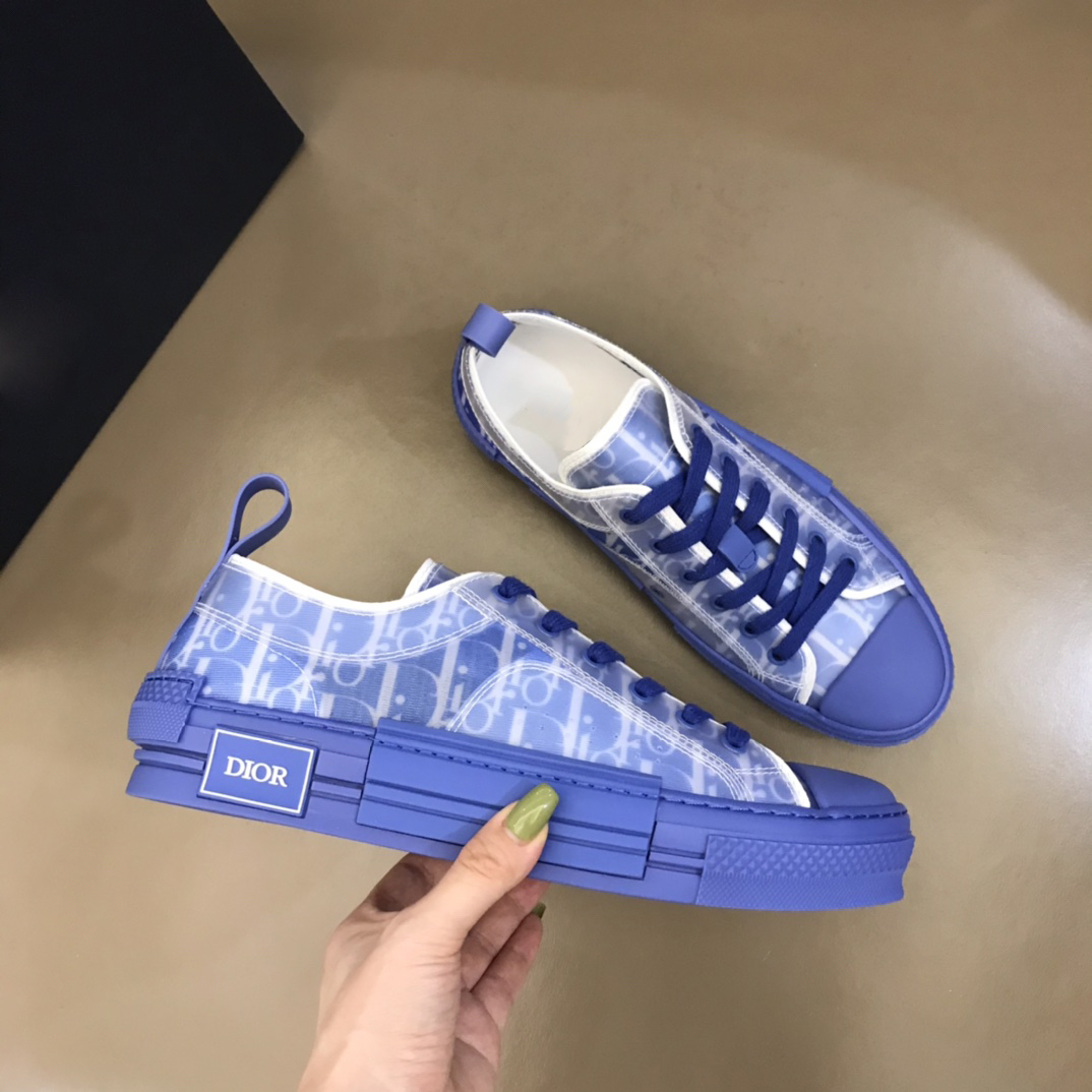 Dior B23 Casual Luxury Low-Top Canvas Shoes
