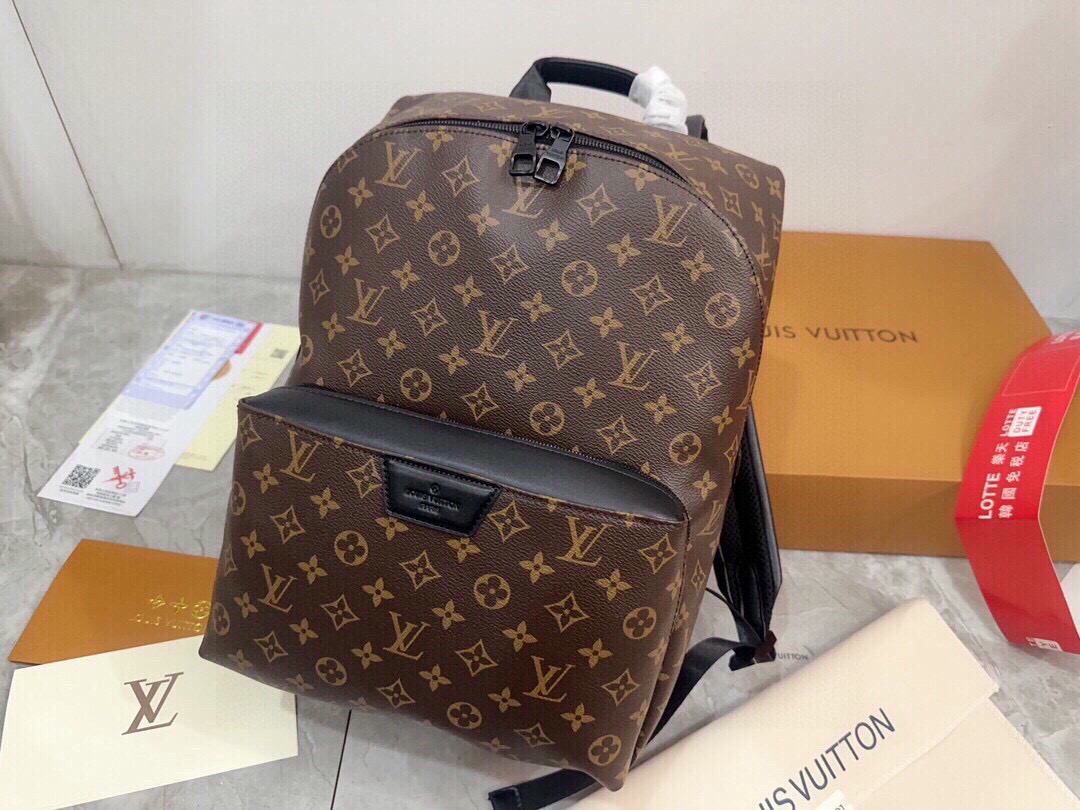 LV Discovery Monogram Brown Backpack