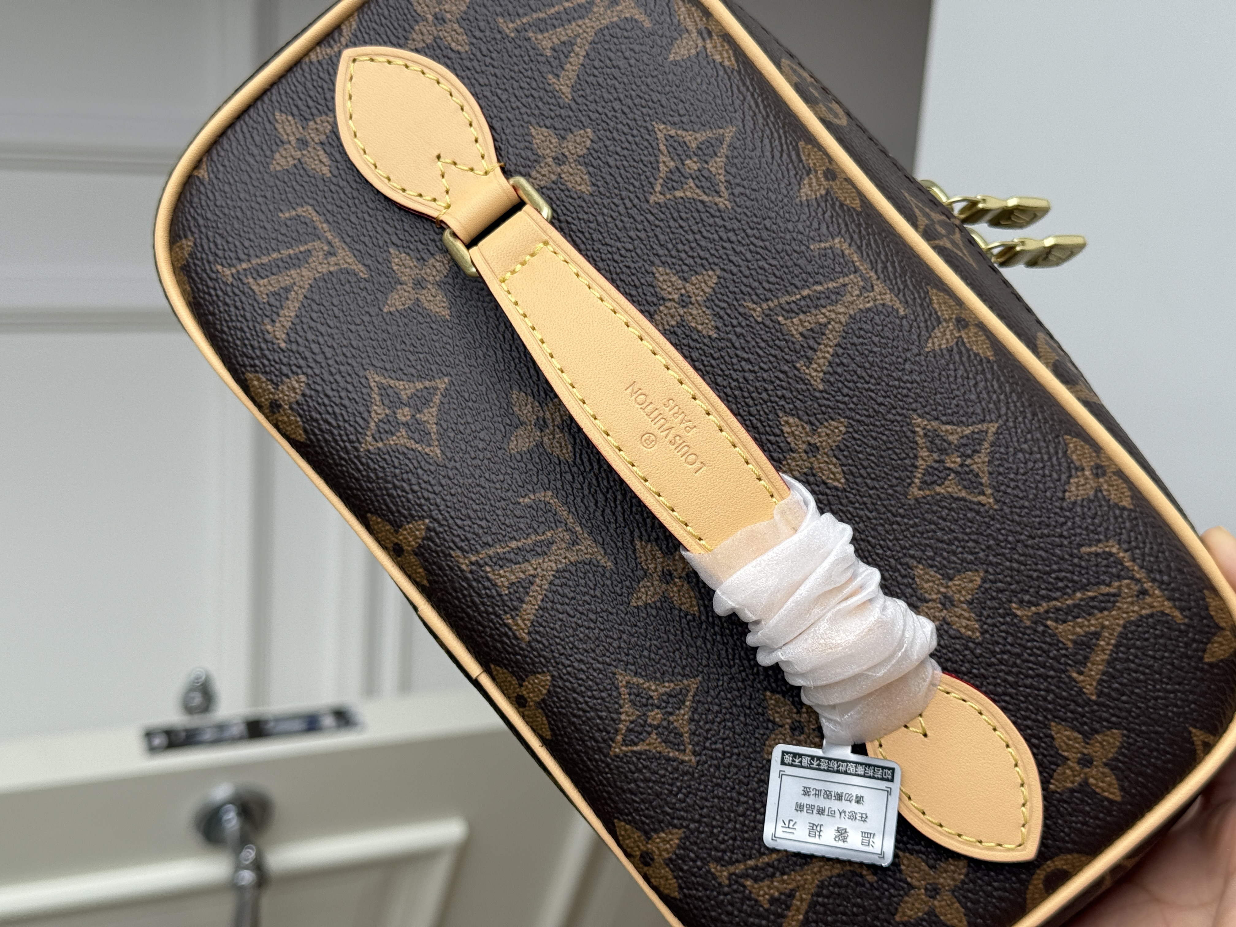 Louis Vuitton Monogram Handheld Vanity Cosmetic Case