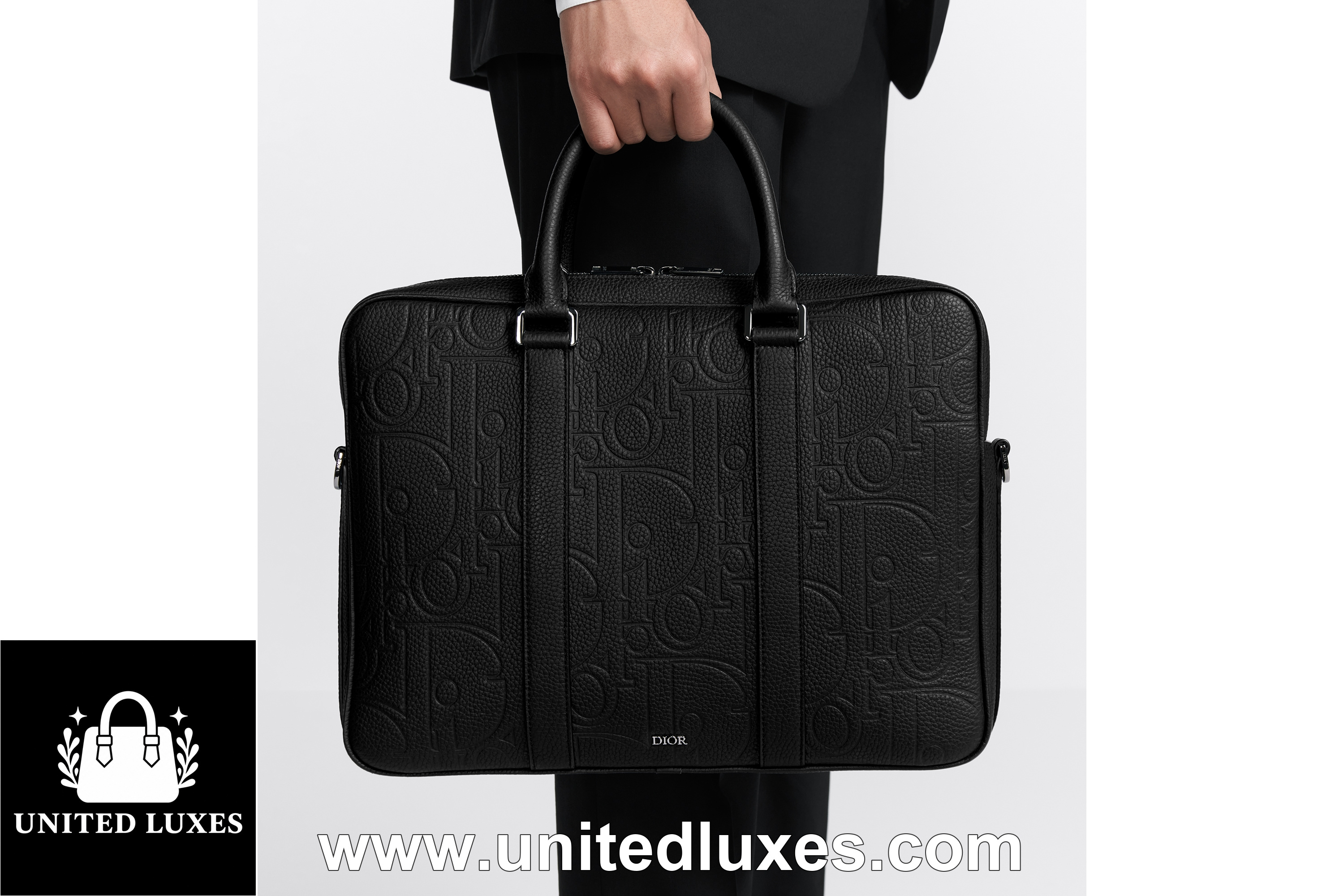 Replica Zipped Briefcase