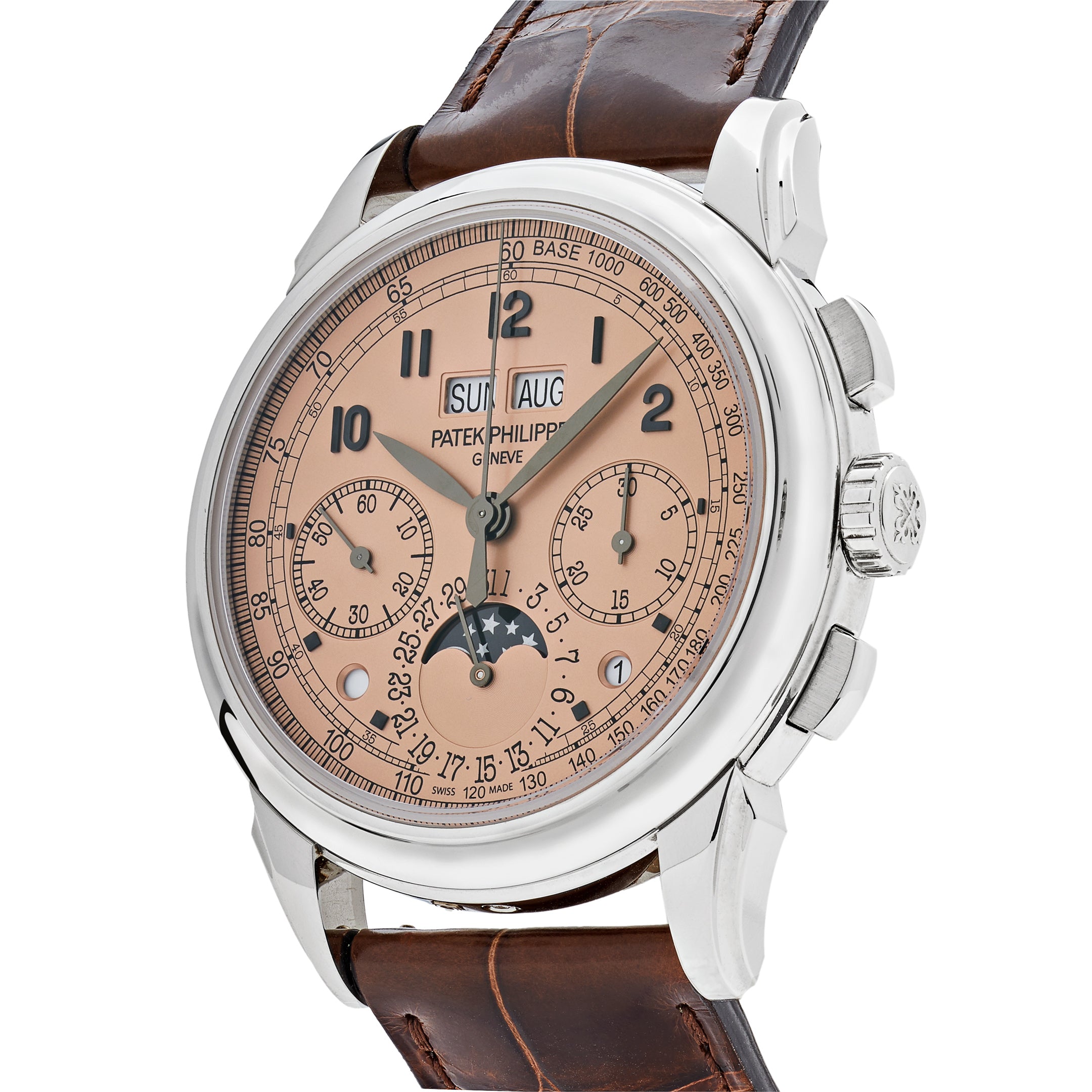 Patek Philippe Grand Complications Perpetual Chronograph Platinum 5270P-001【1:1 Replica】