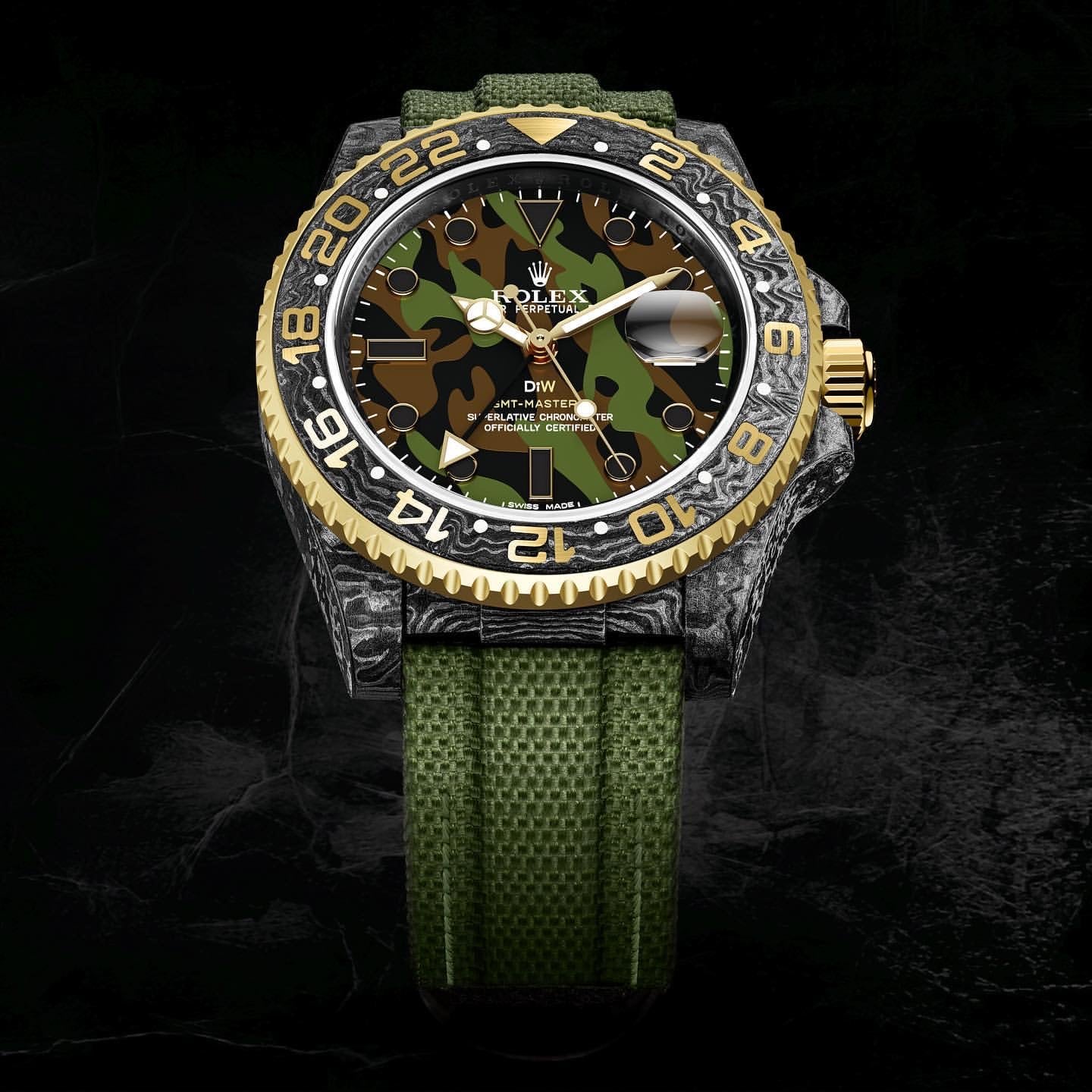 Carbon Rolex DiW GMT-Master II 