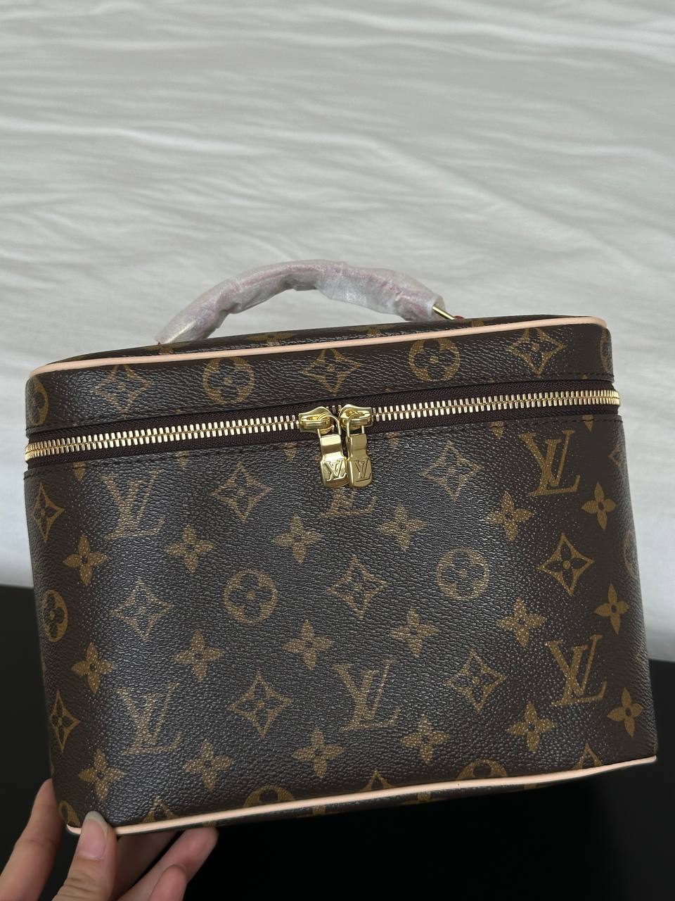 Louis Vuitton Monogram Canvas Handheld Cosmetic Vanity Case