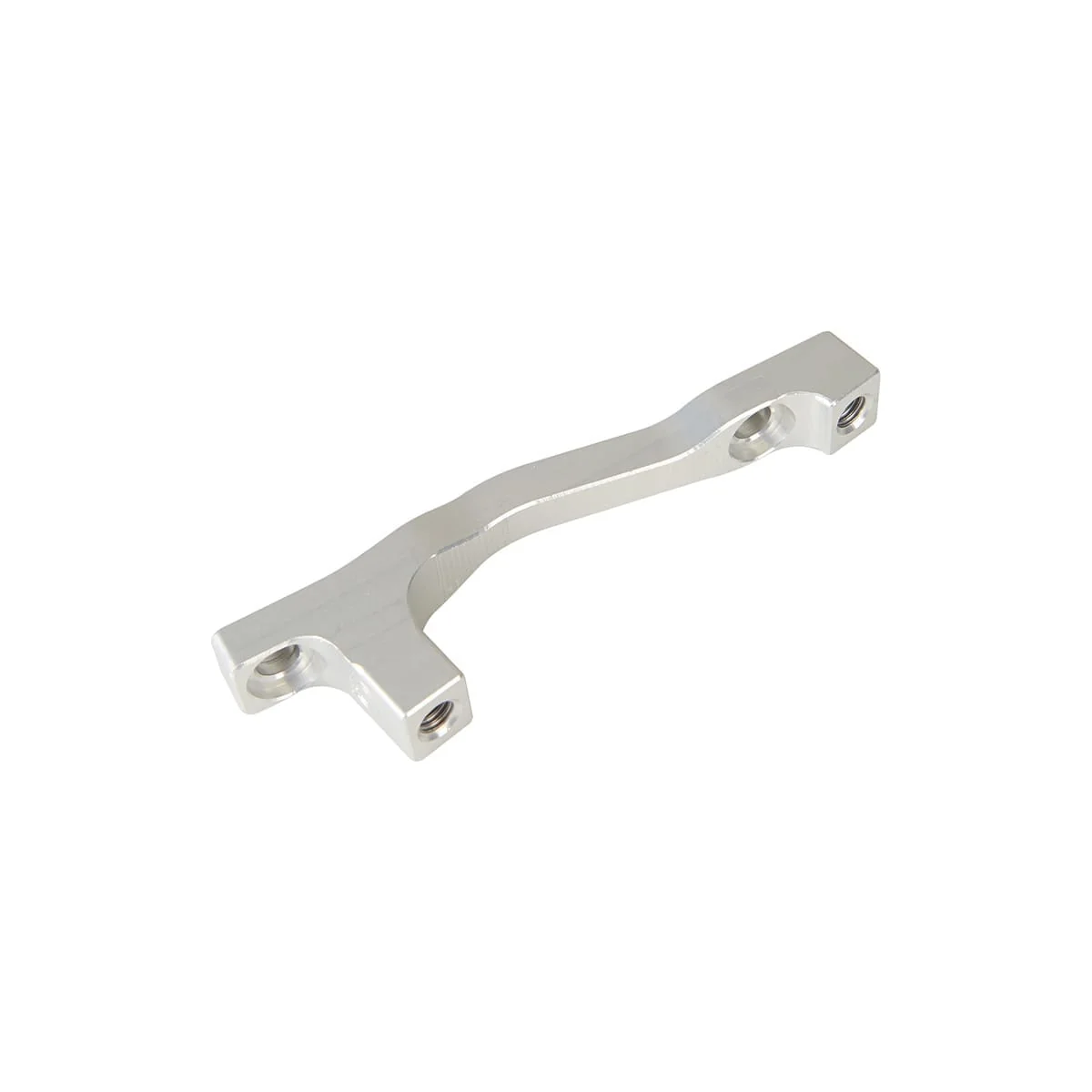Adaptateur Étrier Avant / Arrière PM / PM HOPE 220mm (+17mm) #HBMQ Argent