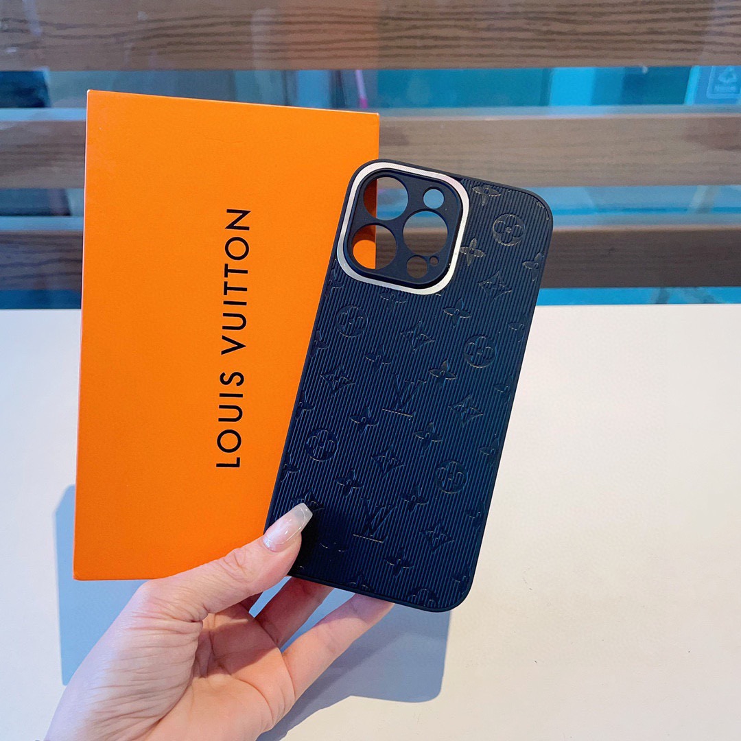 LV Embossed Phone Case