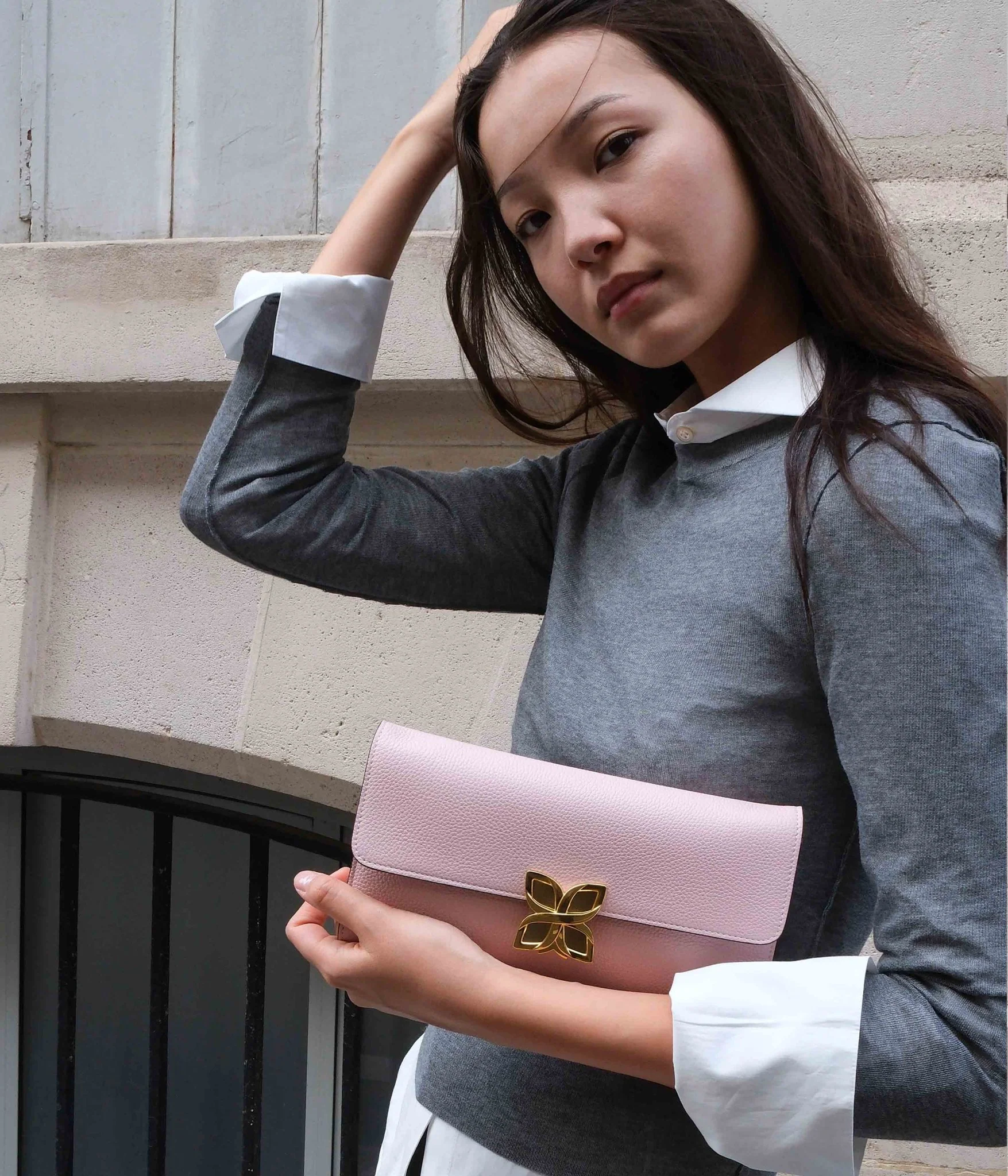 Hortensia Clutch | Rose Ballet