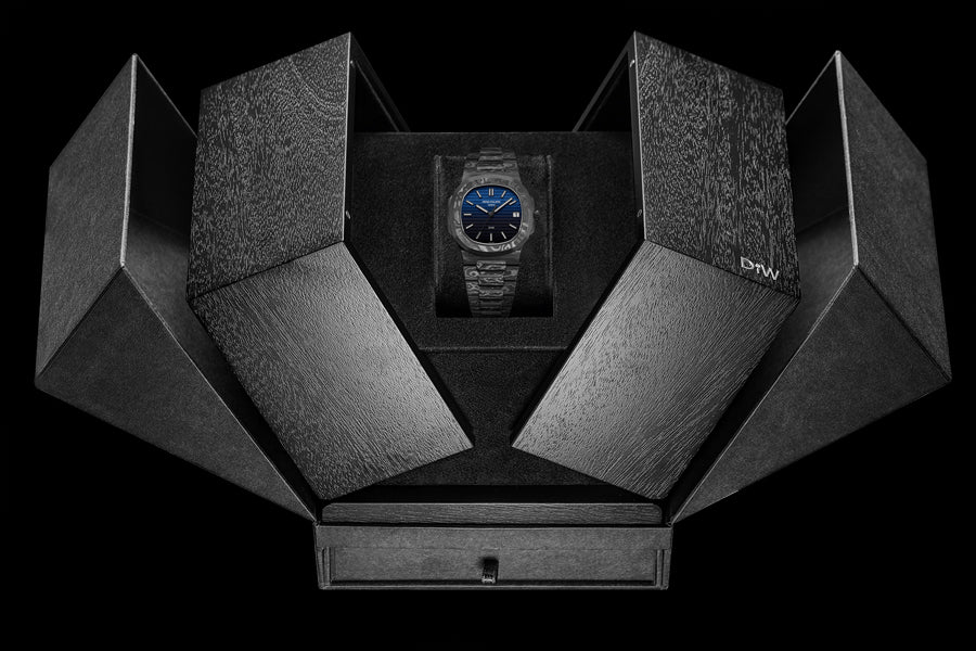 Carbon DiW Patek Philippe Nautilus 5711 BLACK GRAIL G-BLUE【1:1 Replica】