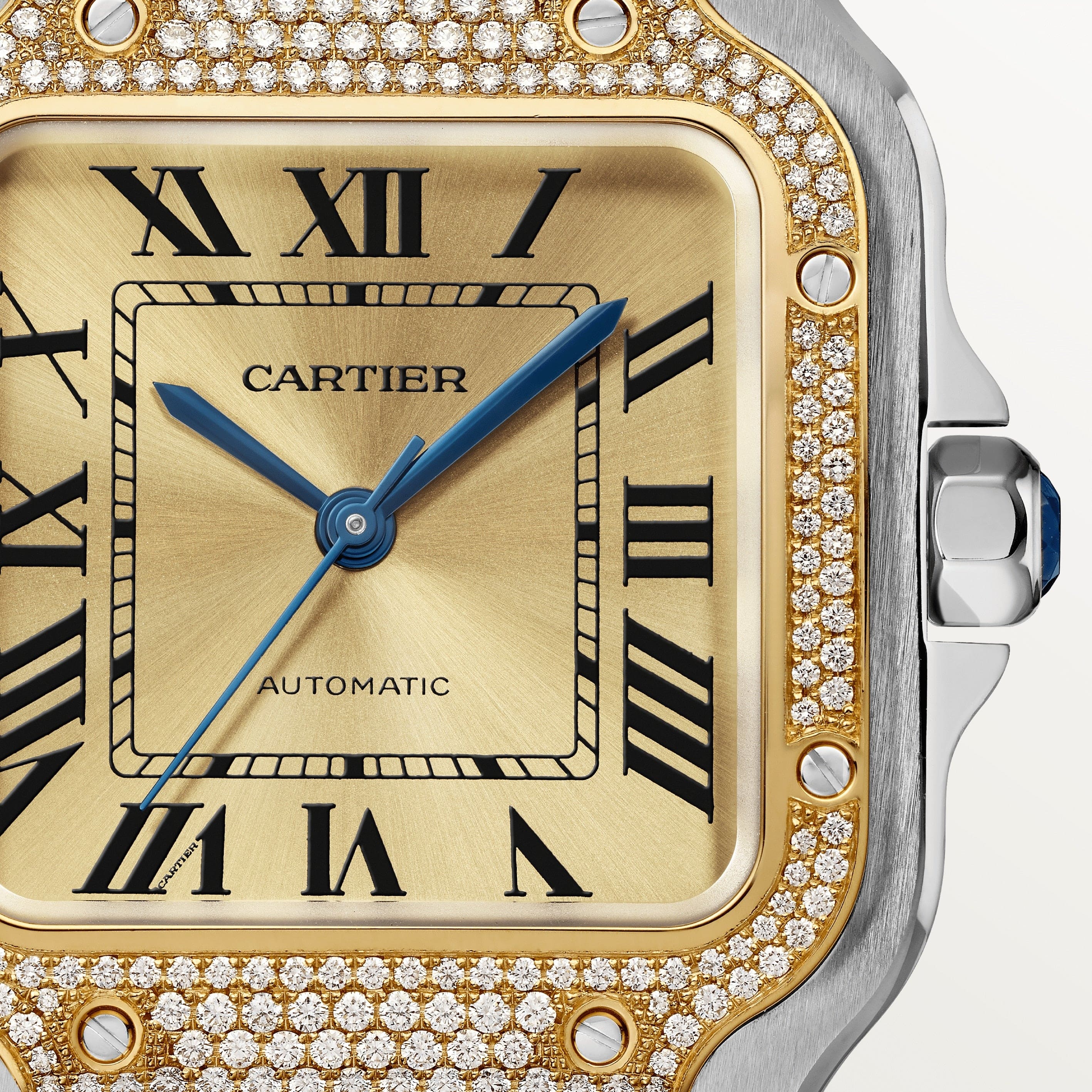 Santos de Cartier watch CRW3SA0007【1:1 Replica】